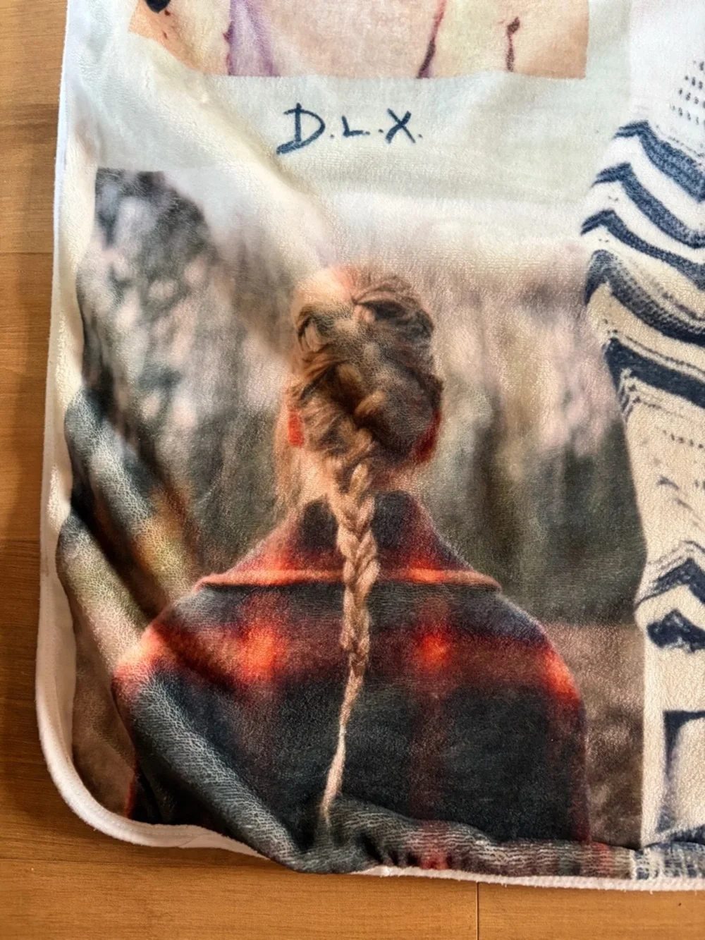 official Taylor Swift The Eras Tour Fleece Throw Blanket